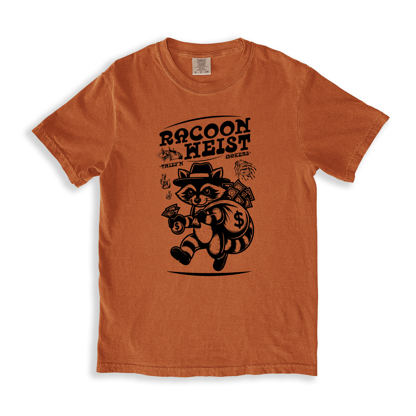 Racoon Weist T-shirt - Yam