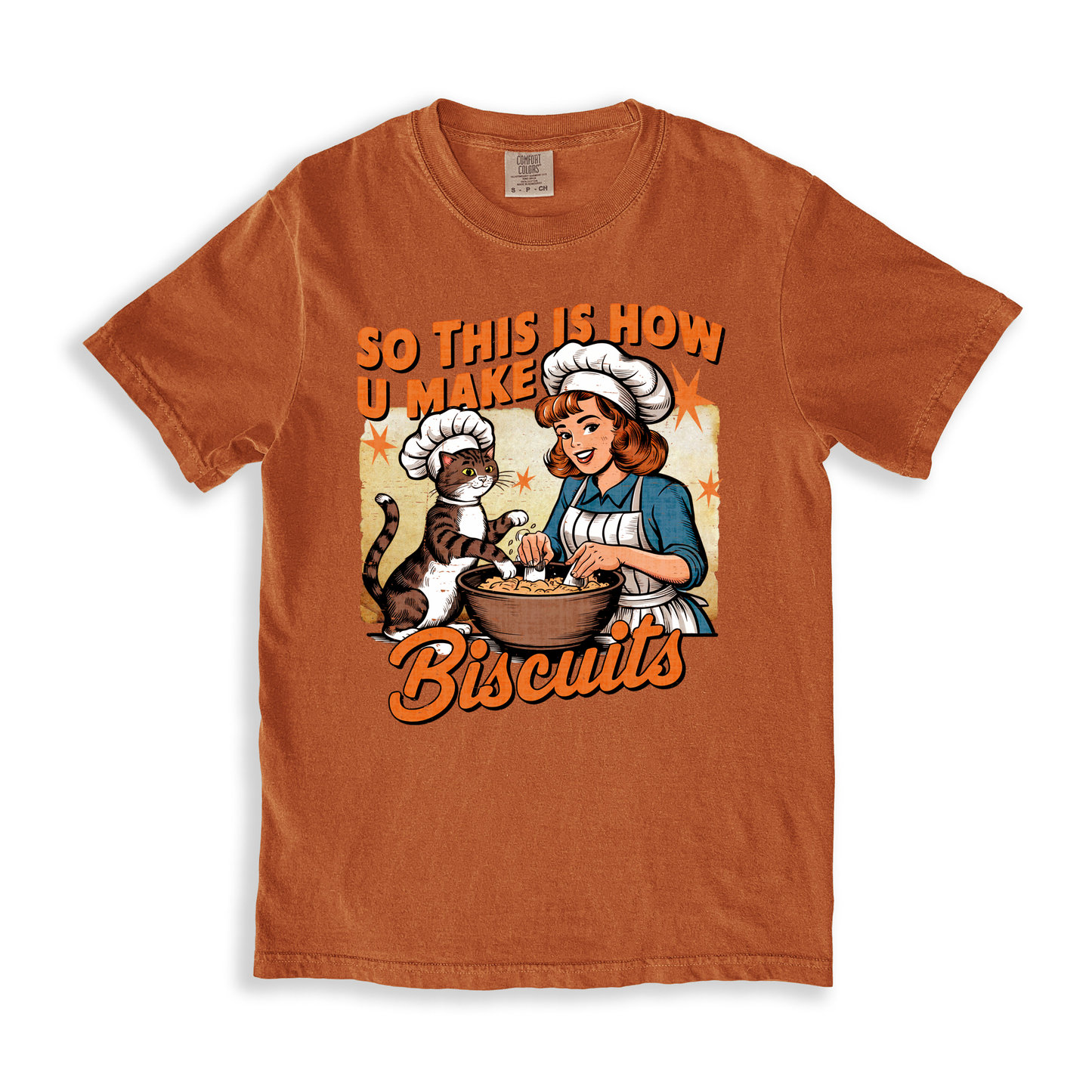 So This Is How U Make Biscuits T-shirt - Yam
