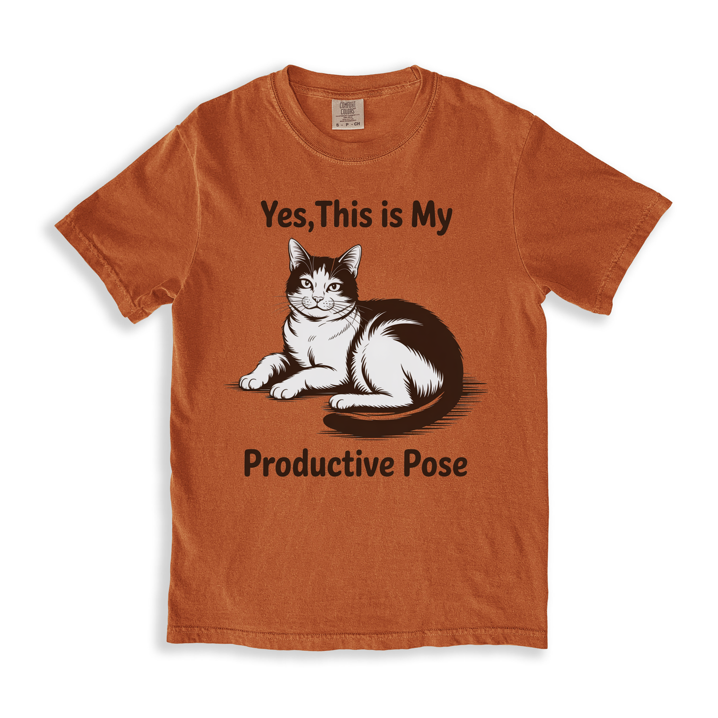 Yes, This Is My Productive Pose T-shirt - Yam