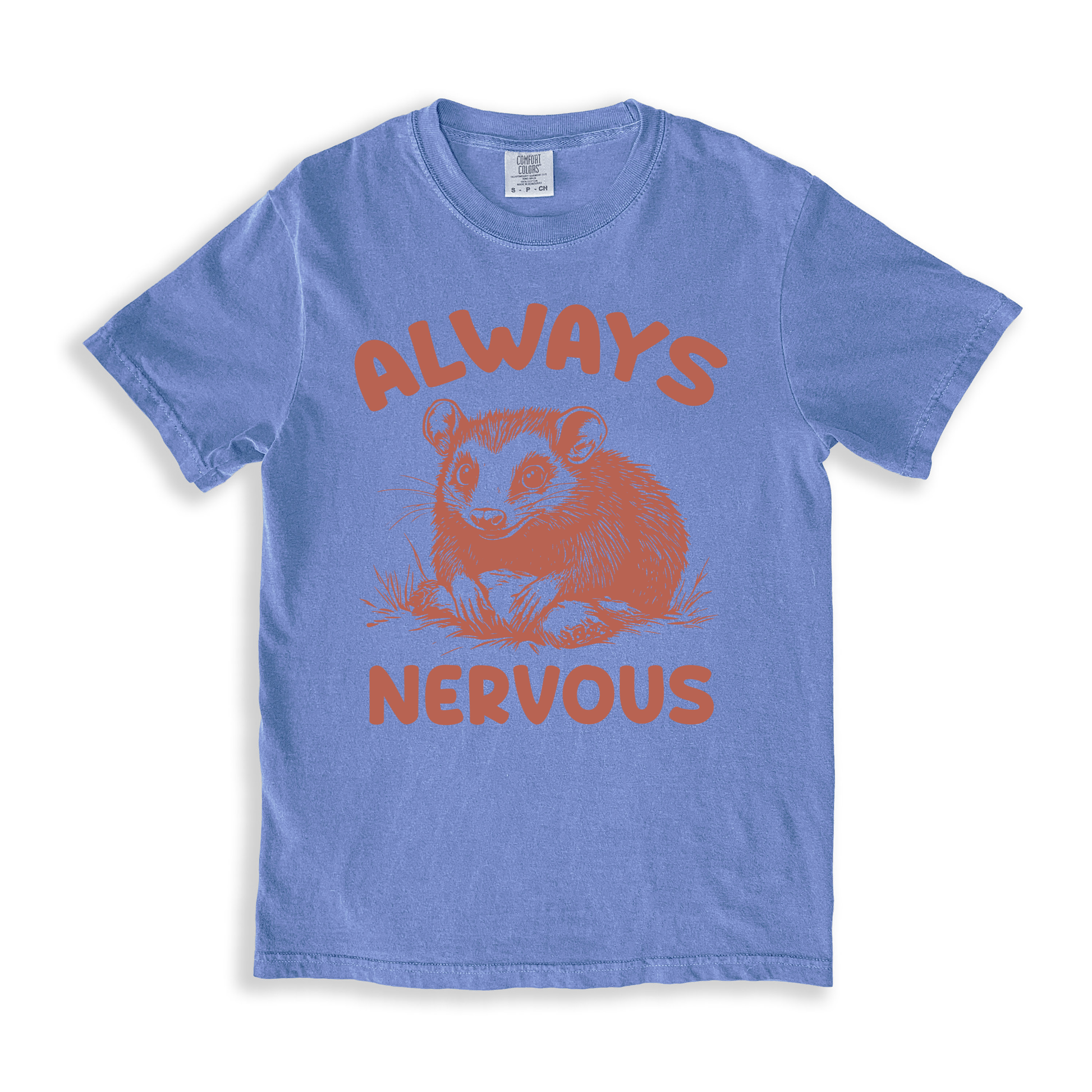 Always Nervous T-shirt - BlueJean