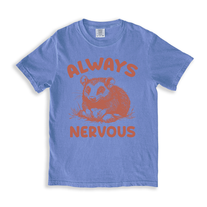 Always Nervous T-shirt - BlueJean