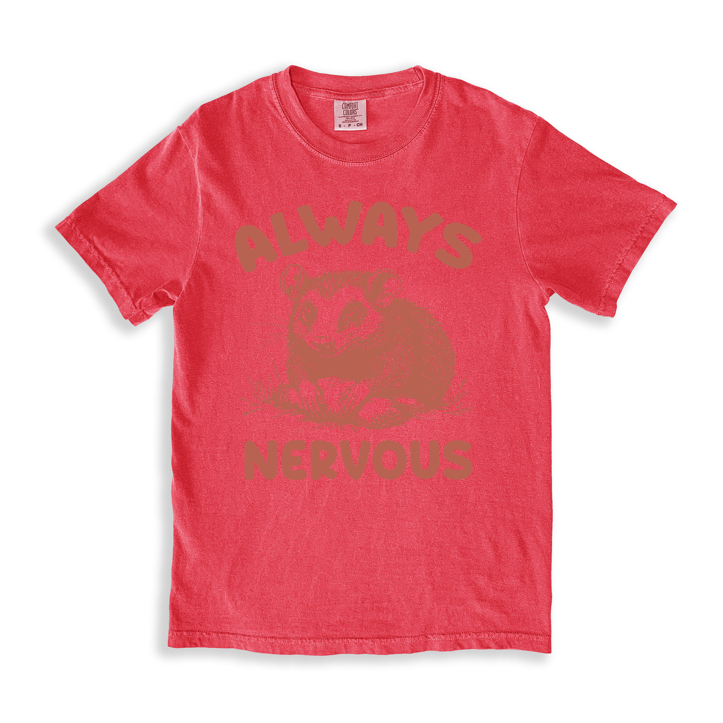 Always Nervous T-shirt - Watermelon