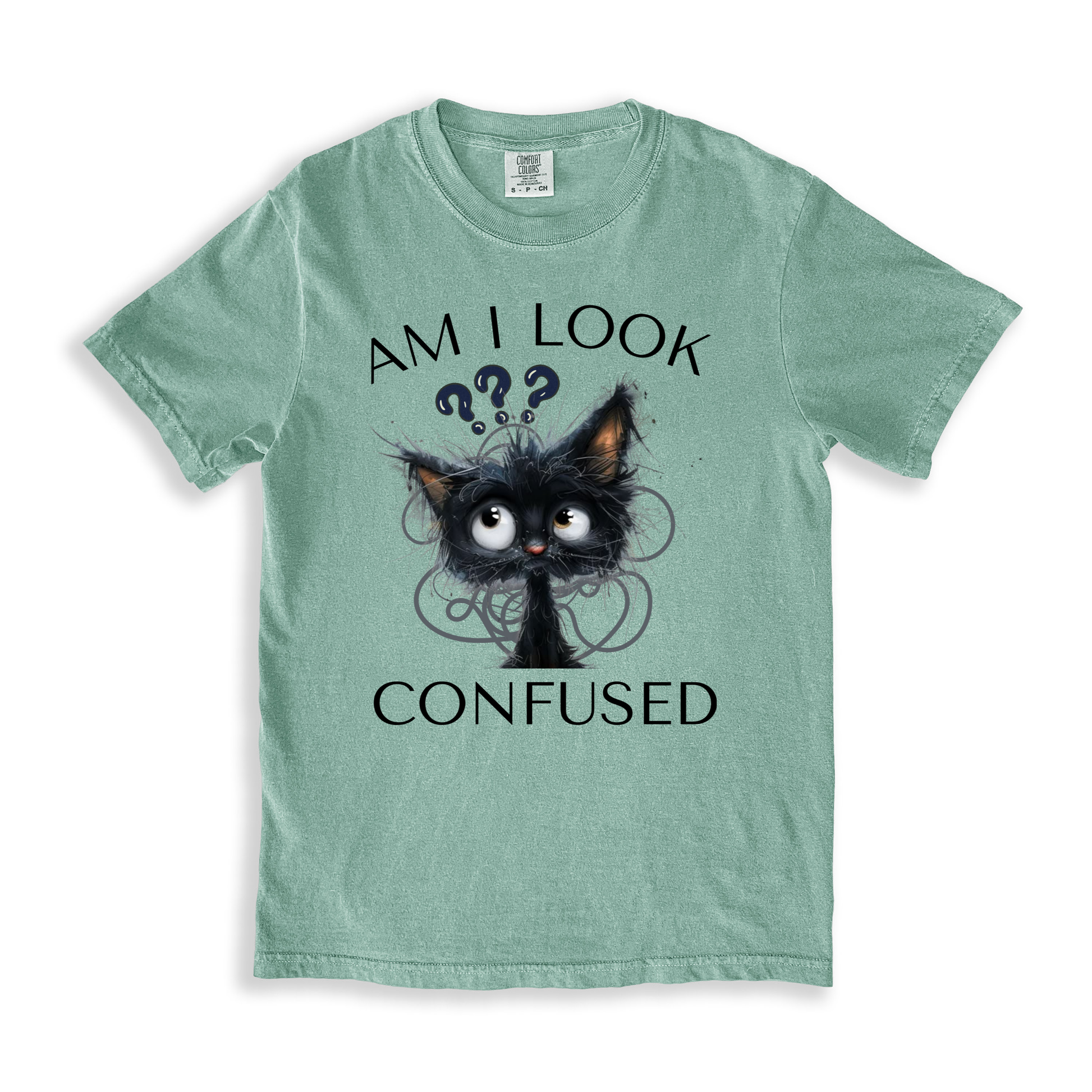 Am I Look Confused T-shirt - Bay