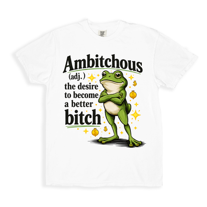 Ambitchous T-shirt - White