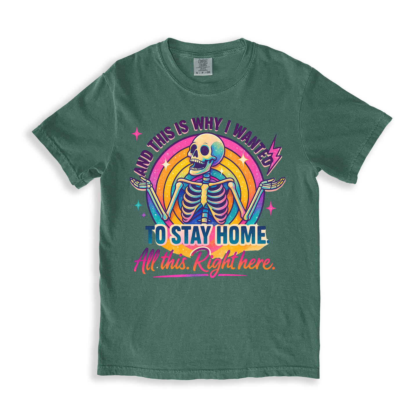 And This Is Why I Wanted To Stay Home T-shirt