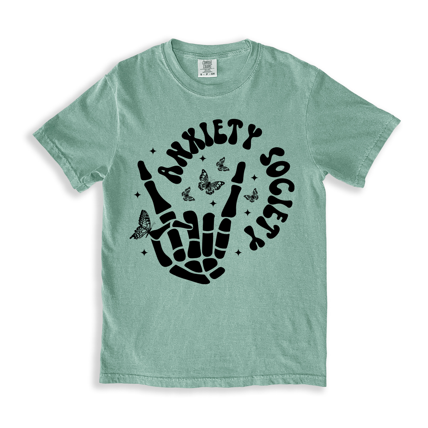 Anxiety Society T-shirt - Bay