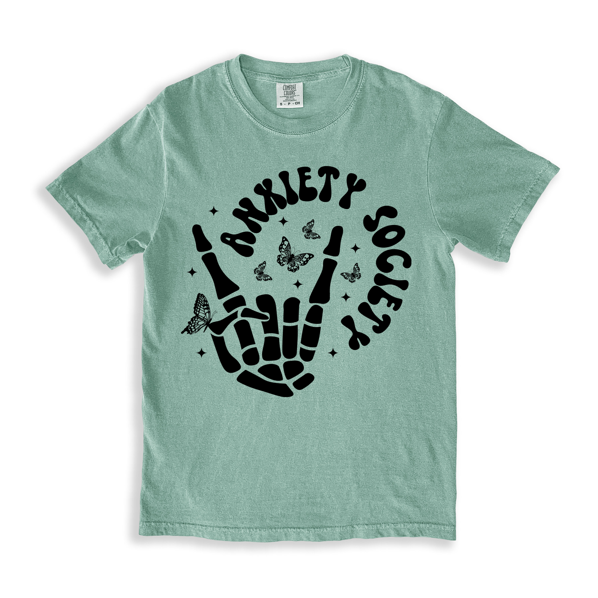 Anxiety Society T-shirt - Bay