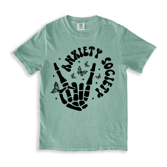 Anxiety Society T-shirt - Bay
