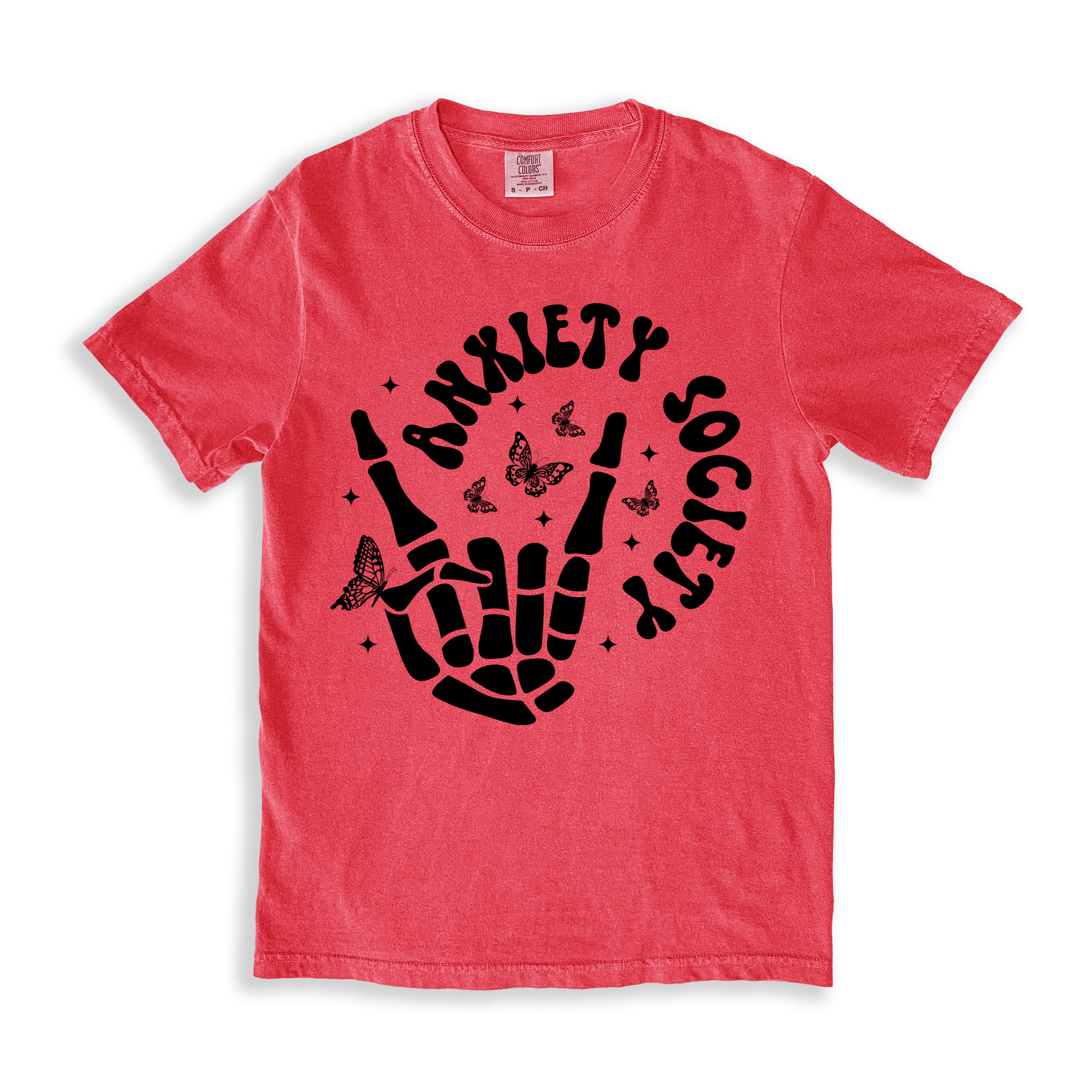 Anxiety Society T-shirt - Watermelon