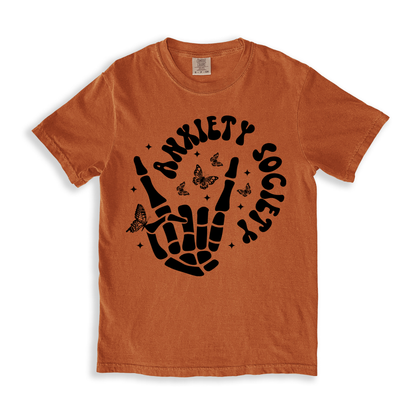 Anxiety Society T-shirt - Yam