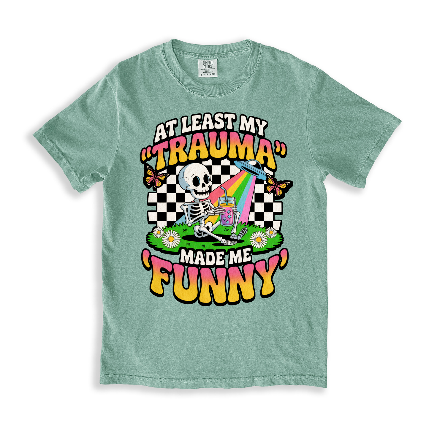 At Least My Trauma T-shirt - Bay