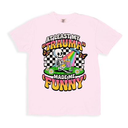 At Least My Trauma T-shirt - Blossom