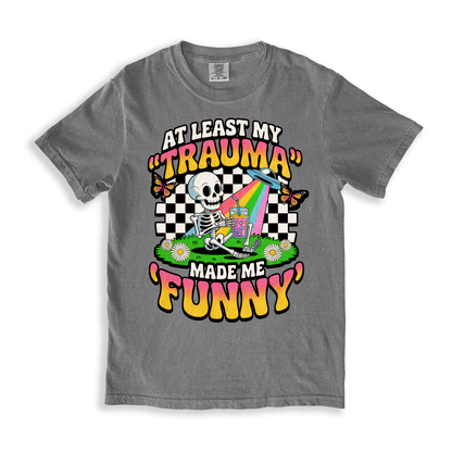 At Least My Trauma T-shirt - Grey