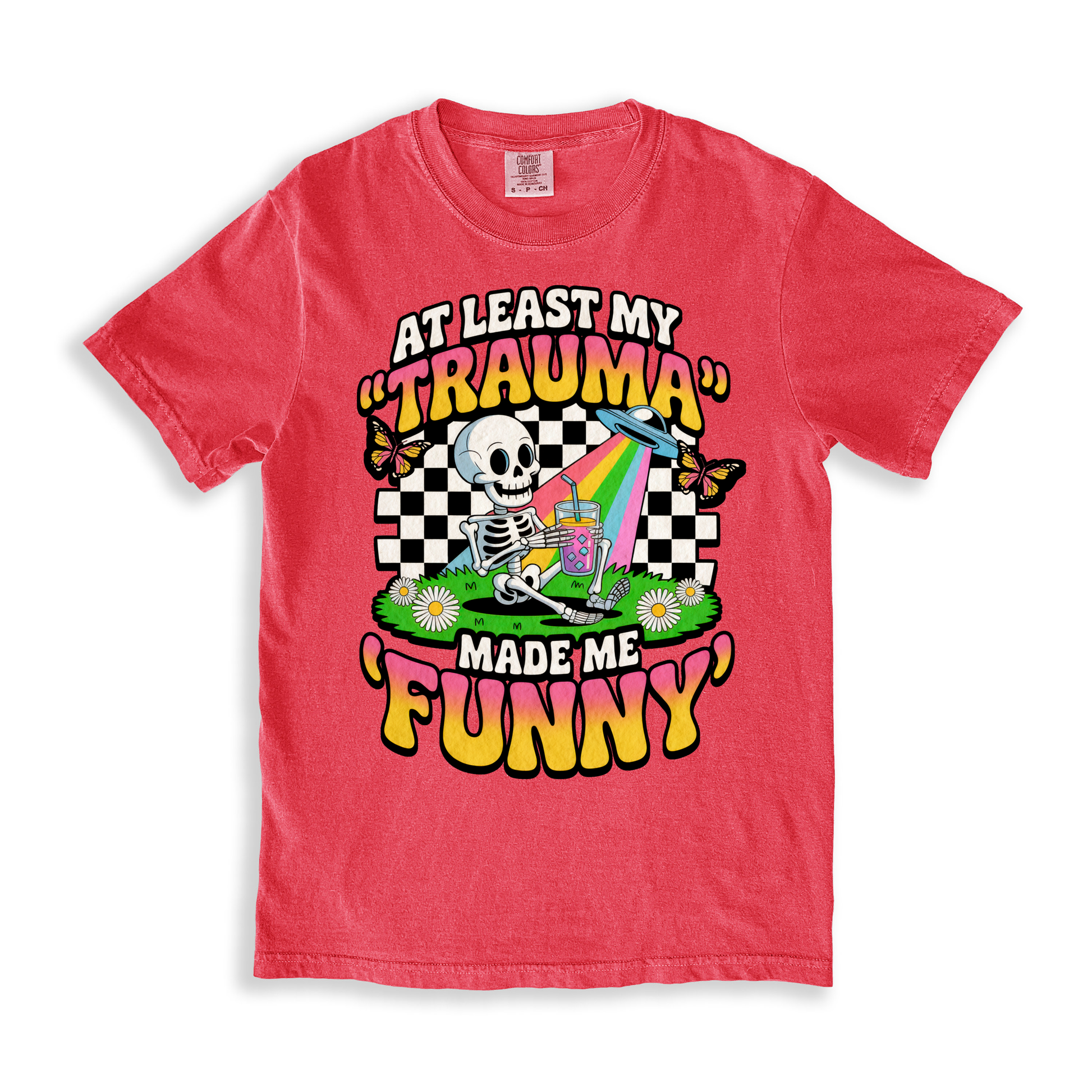 At Least My Trauma T-shirt - Watermelon