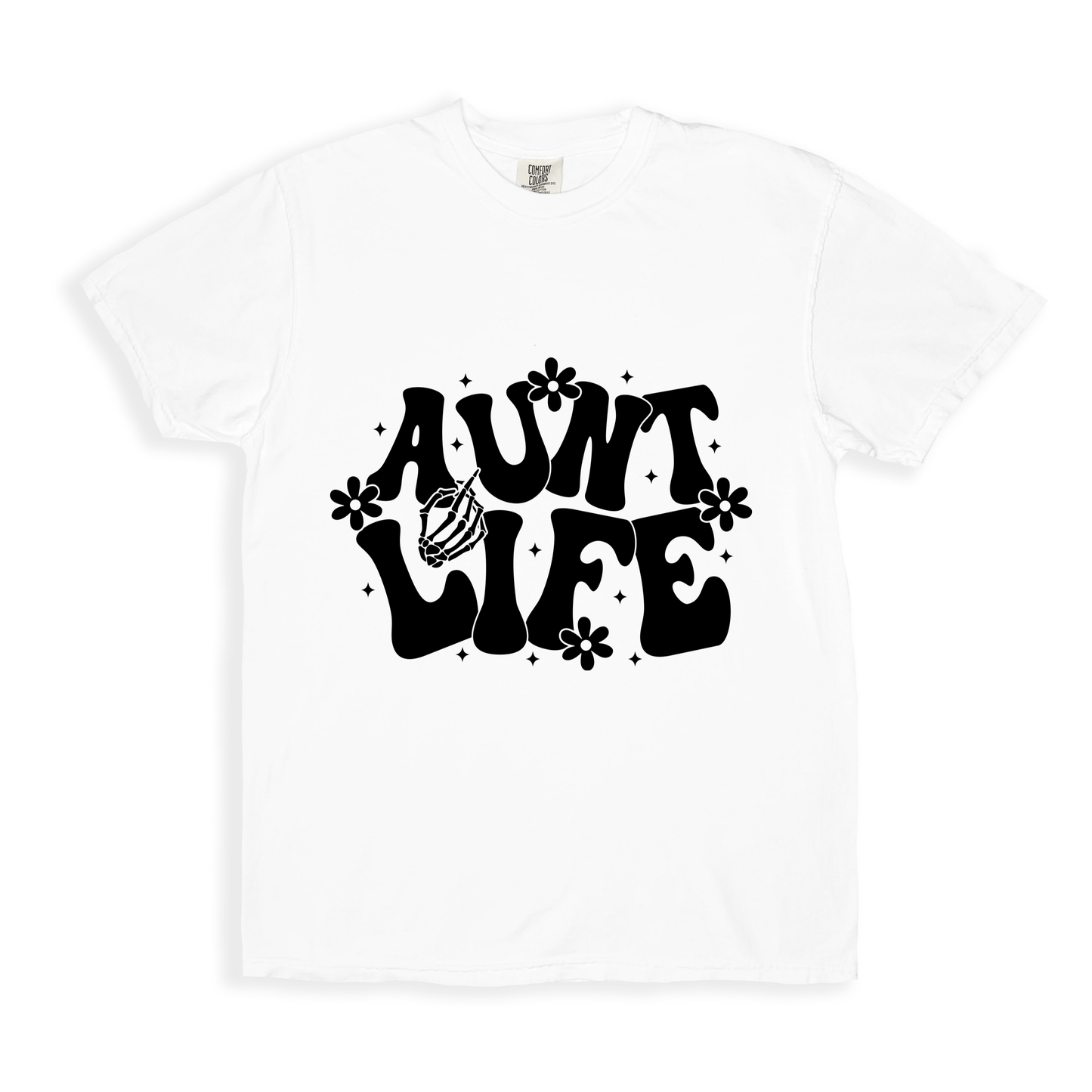 Aunt Life T-shirt - White