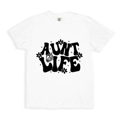 Aunt Life T-shirt - White