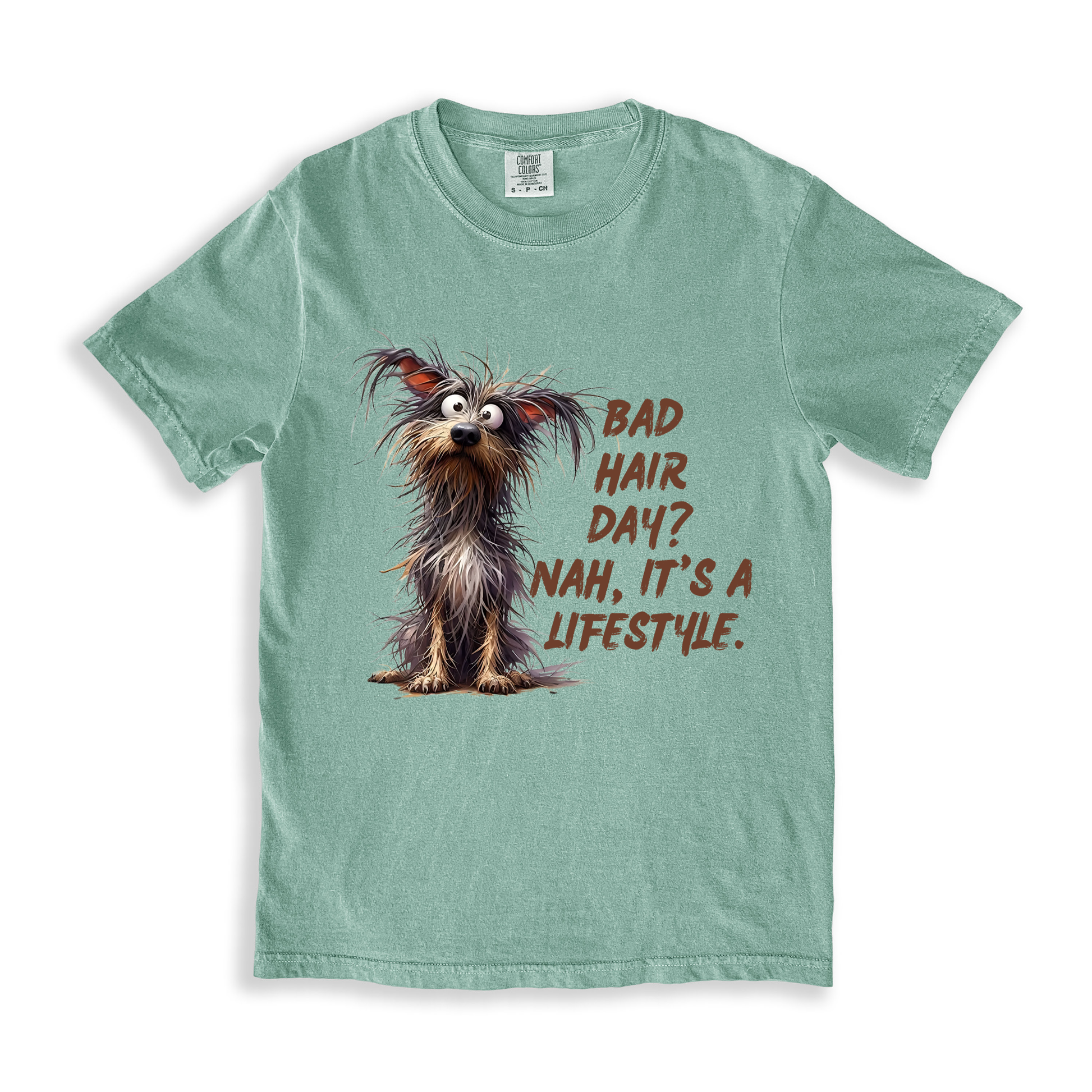Bad Hair Day T-shirt - Bay