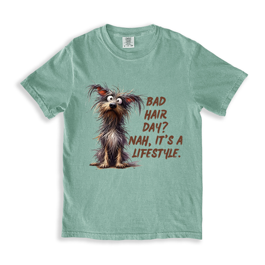 Bad Hair Day T-shirt - Bay