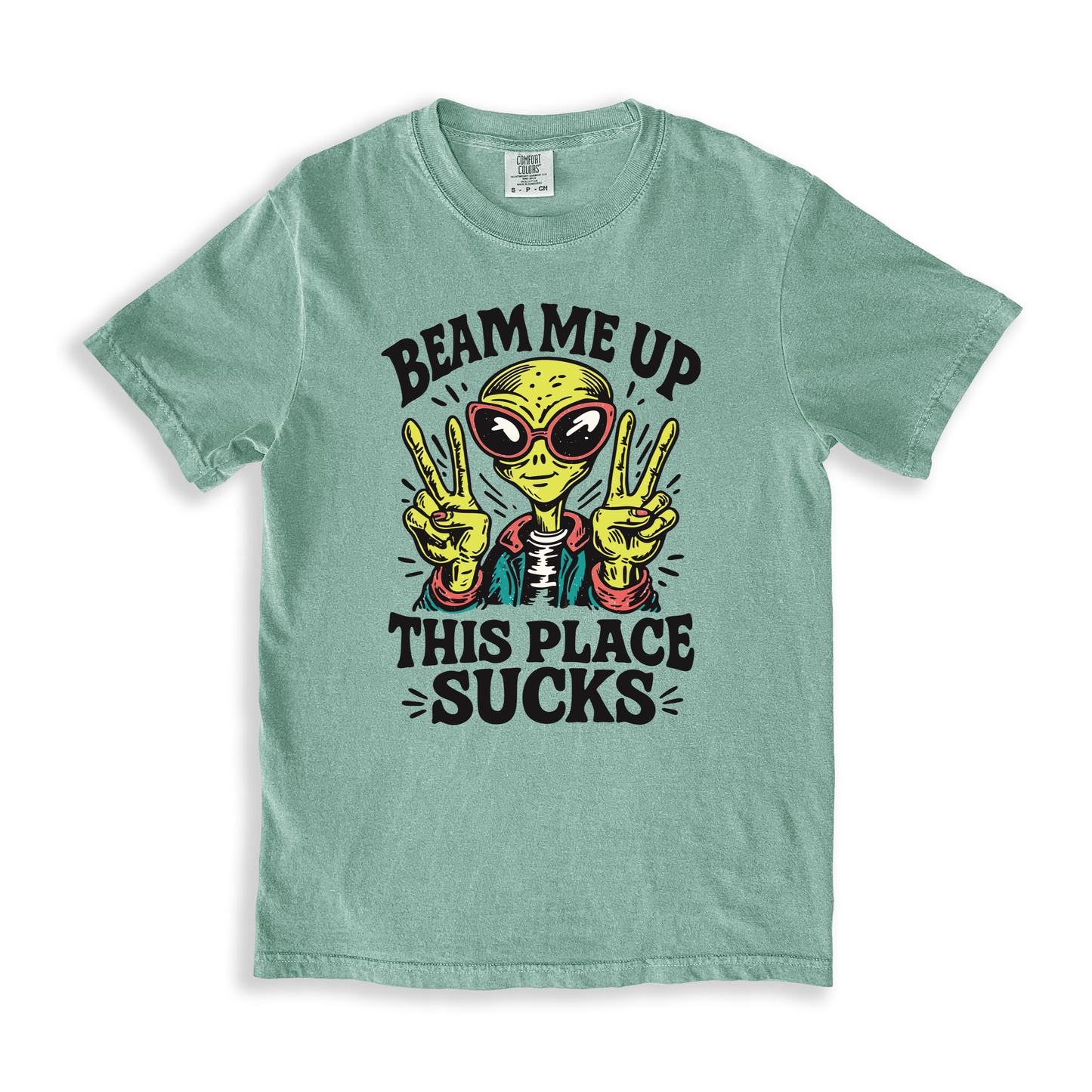Beam Me Up T-shirt - Bay