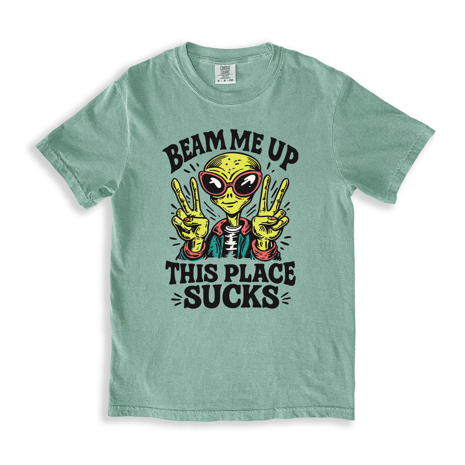 Beam Me Up T-shirt - Bay