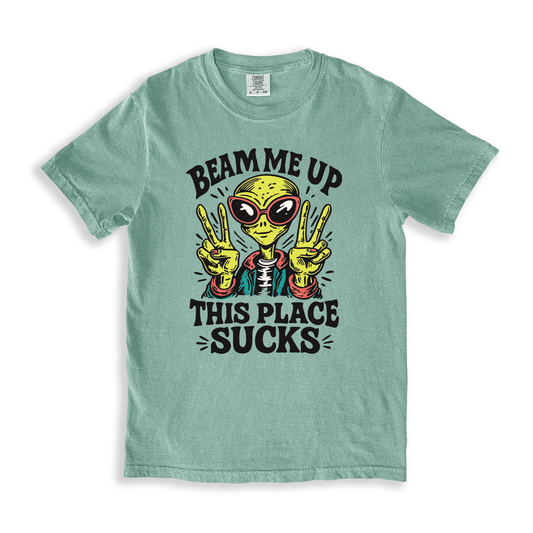 Beam Me Up T-shirt - Bay