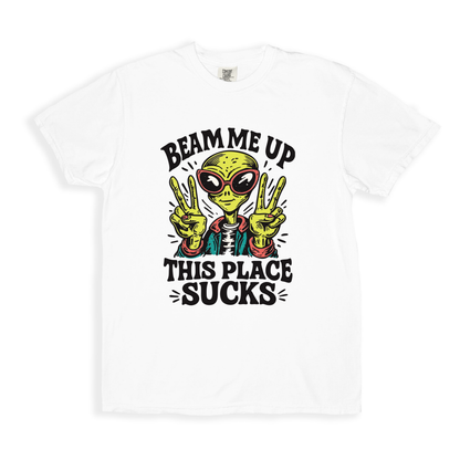 Beam Me Up T-shirt - White