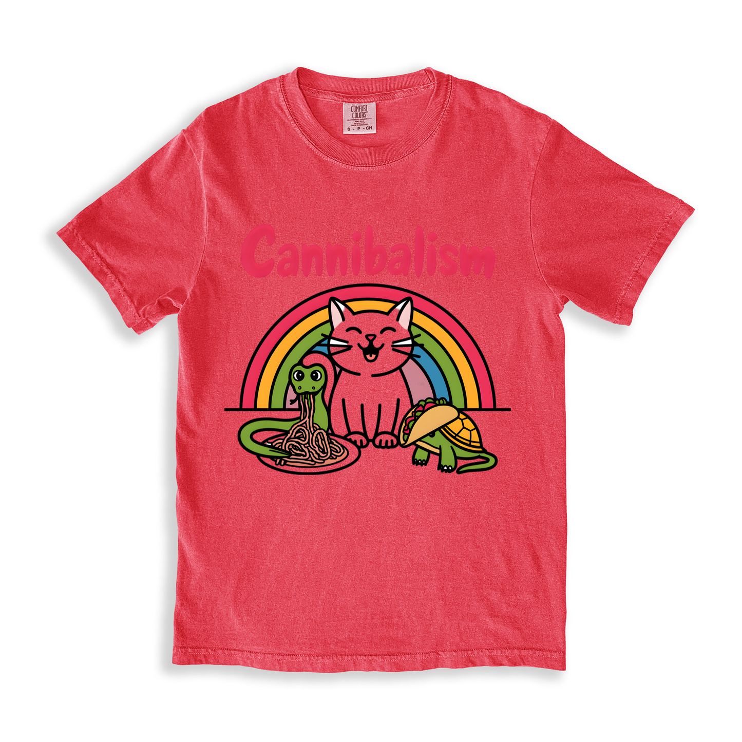 Cannibalism T-shirt - Watermelon