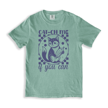 Cat-ch Me If You Can T-shirt - Bay