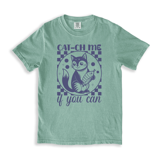 Cat-ch Me If You Can T-shirt - Bay