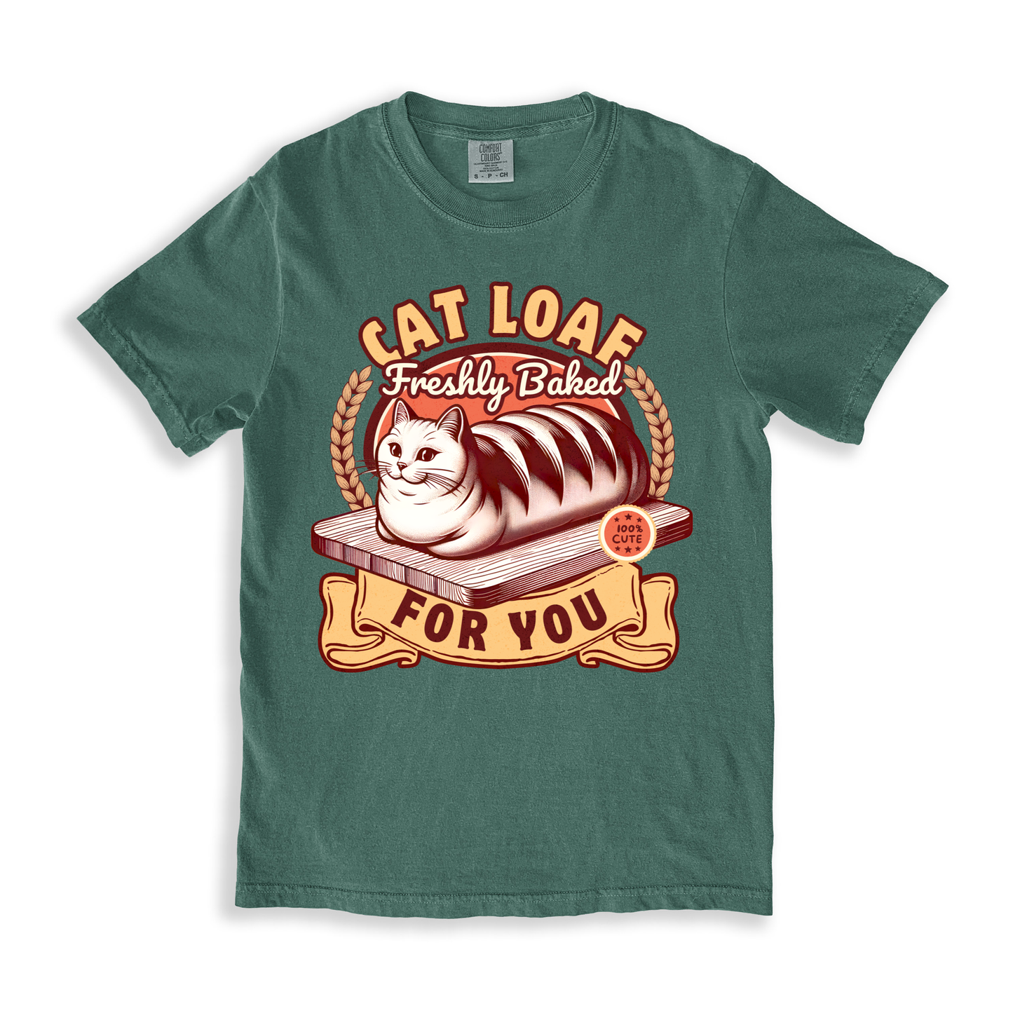 Cat Loaf Freshly Baked For You T-shirt