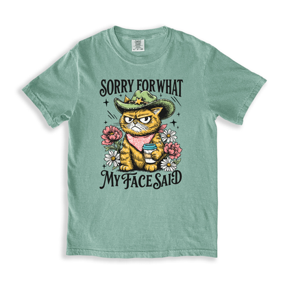 Cat Sorry For What T-shirt - Bay