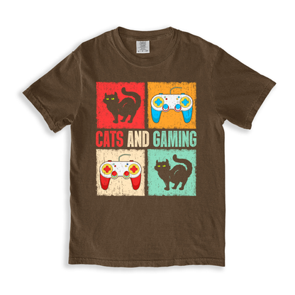 Cats And Gaming T-shirt