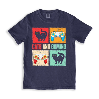 Cats And Gaming T-shirt