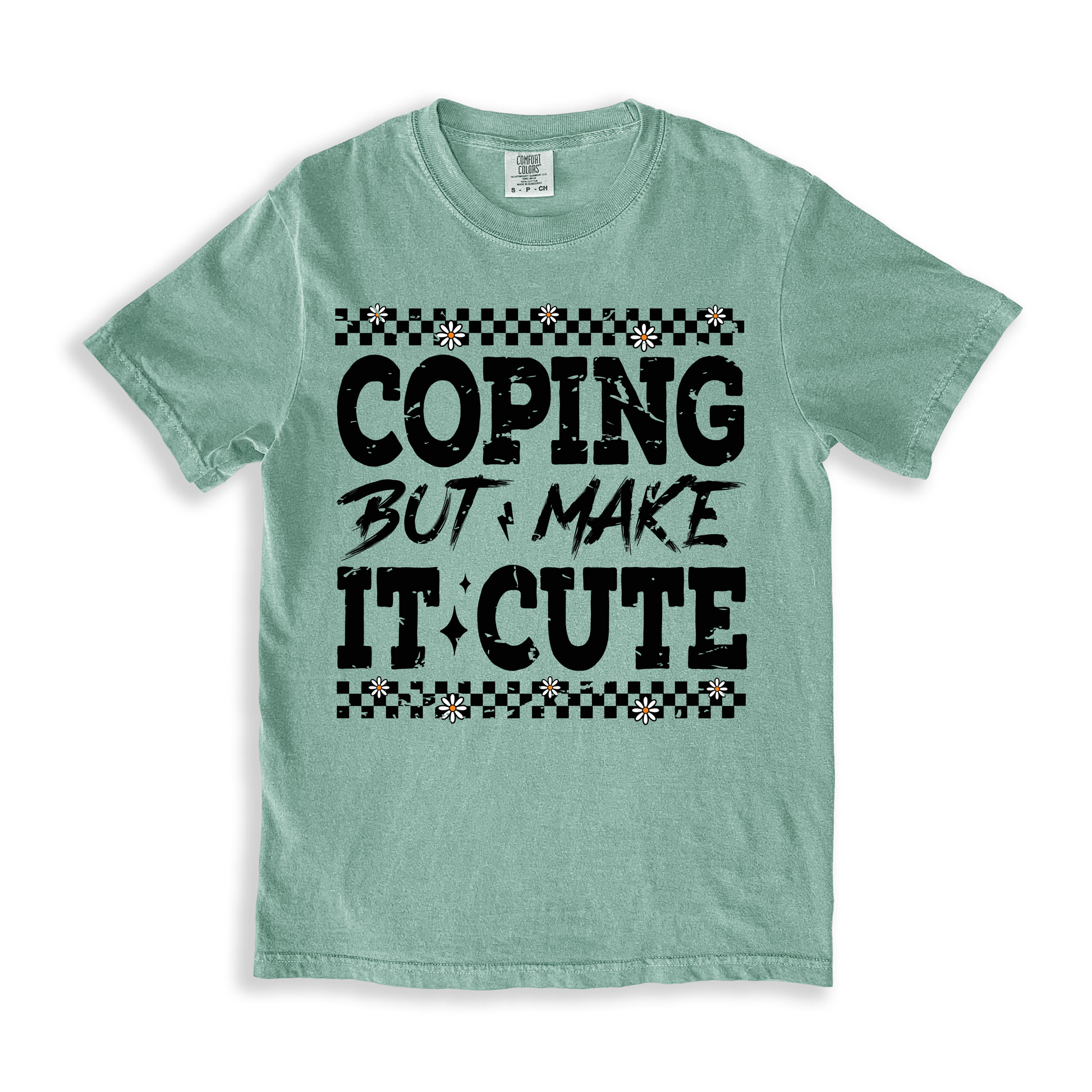 Coping But Make It Cute T-shirt - Bay