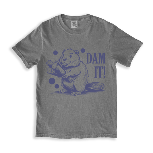 Dam It 3 T-shirt - Grey