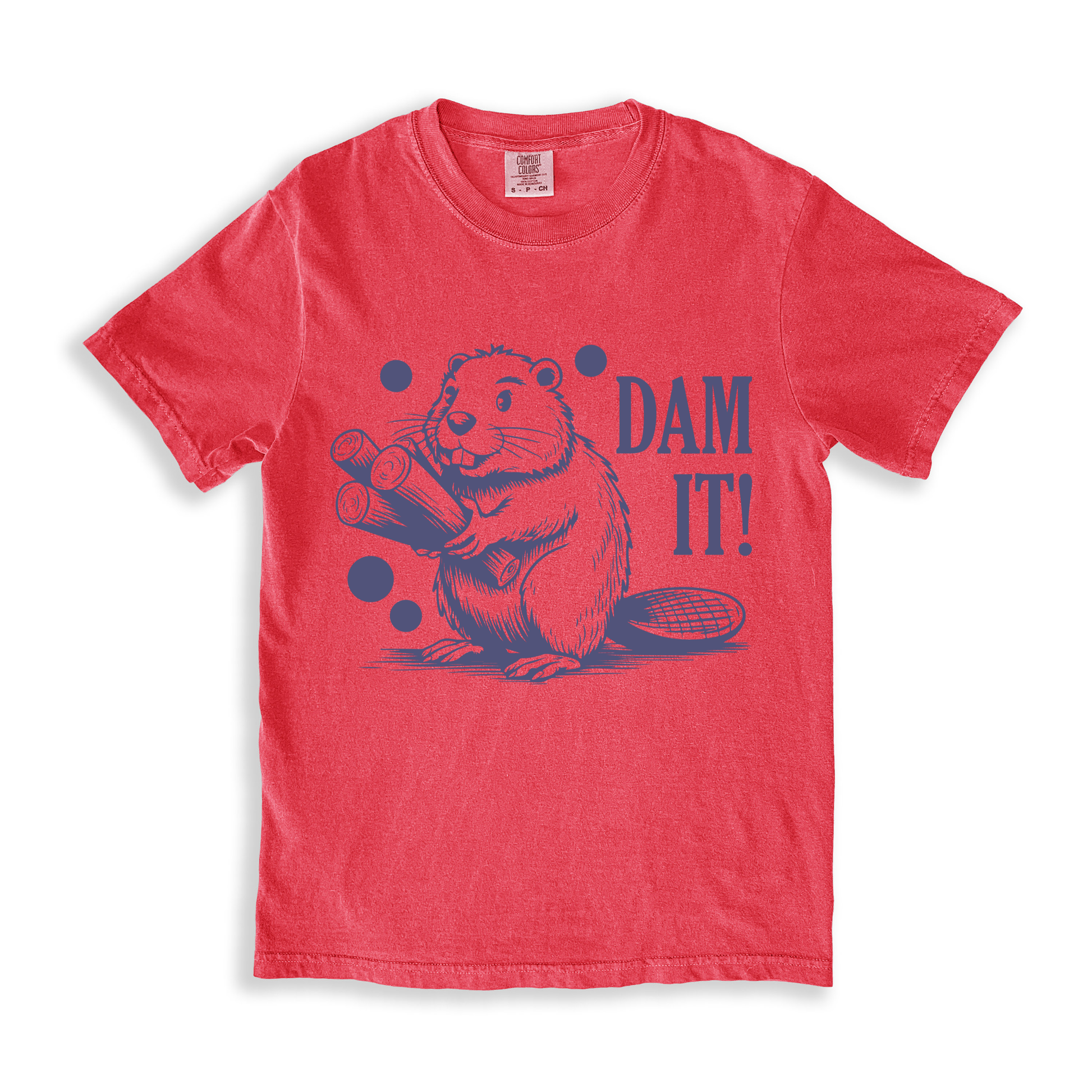 Dam It 3 T-shirt - Watermelon