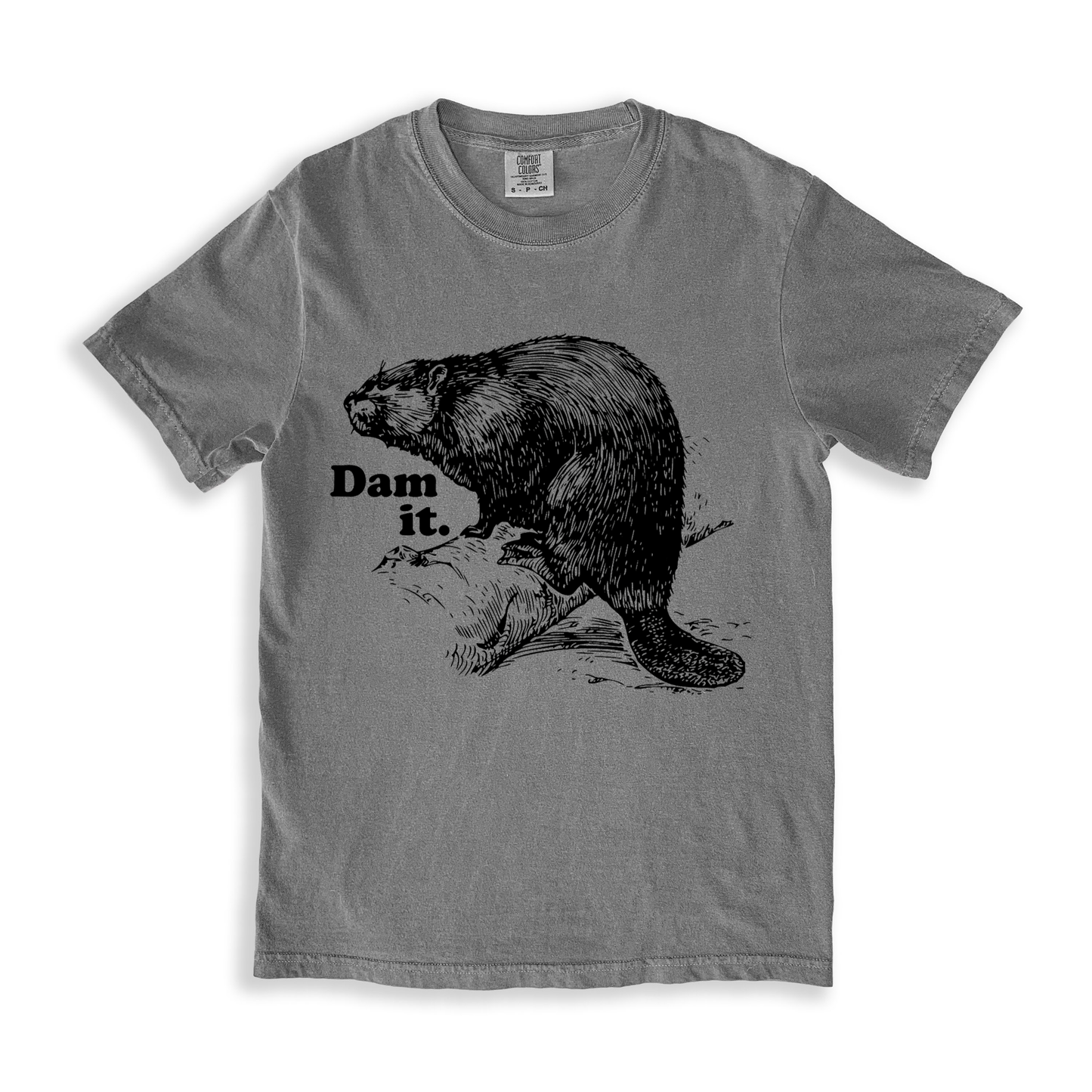 Dam It T-shirt - Grey