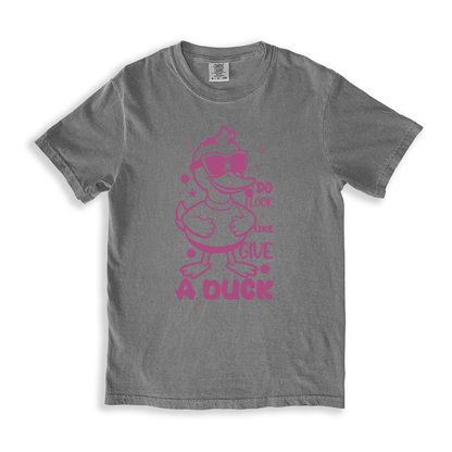 Do I Look Like Give A Duck T-shirt - Grey