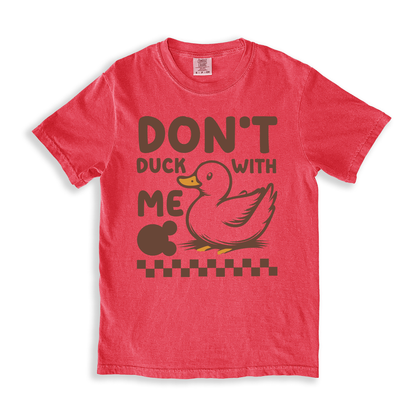 Don_t Duck With Me 2 T-shirt - Watermelon