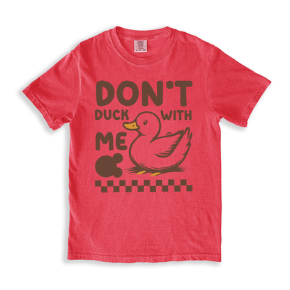 Don_t Duck With Me 2 T-shirt - Watermelon