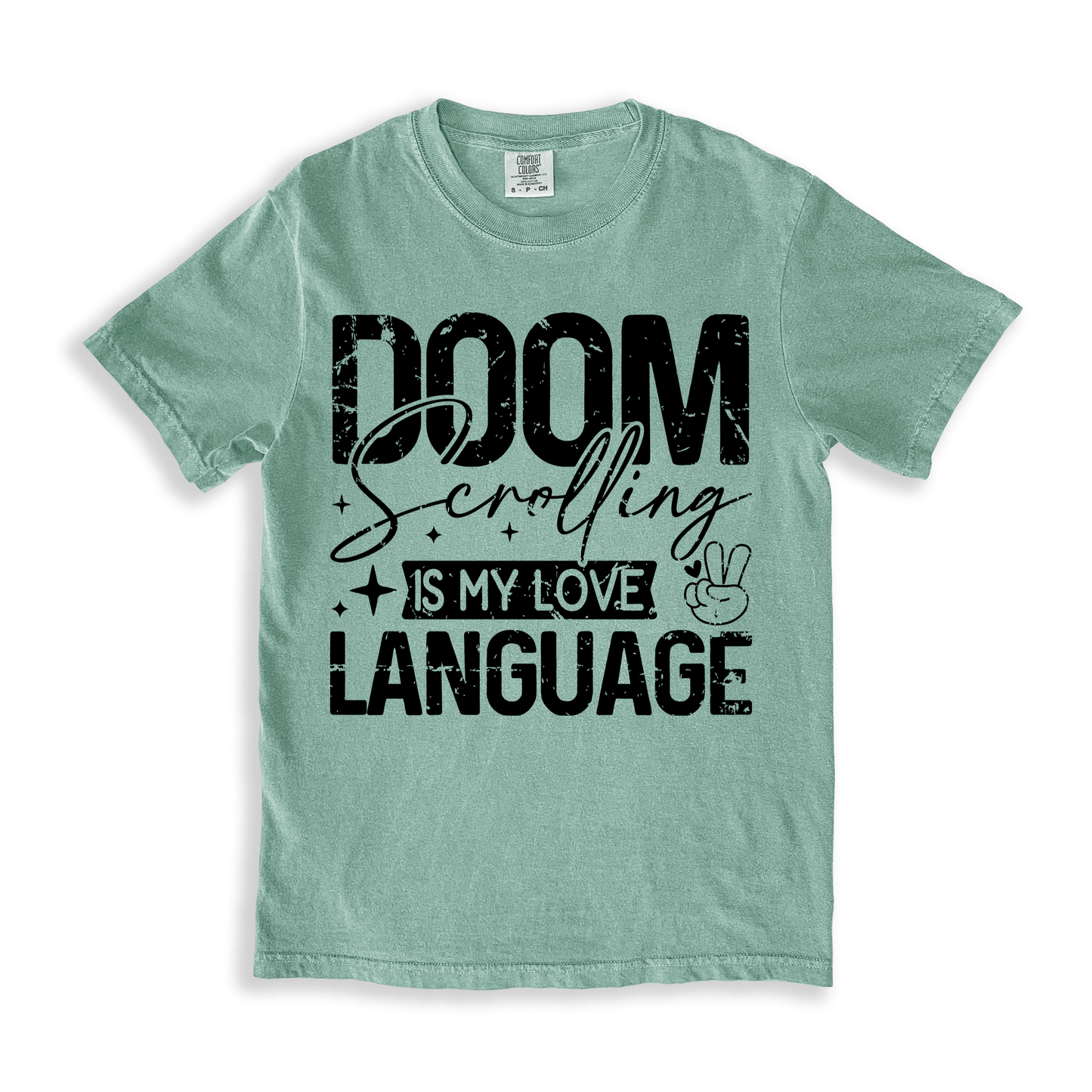 Doom Scrolling Is My Love Language T-shirt - Bay