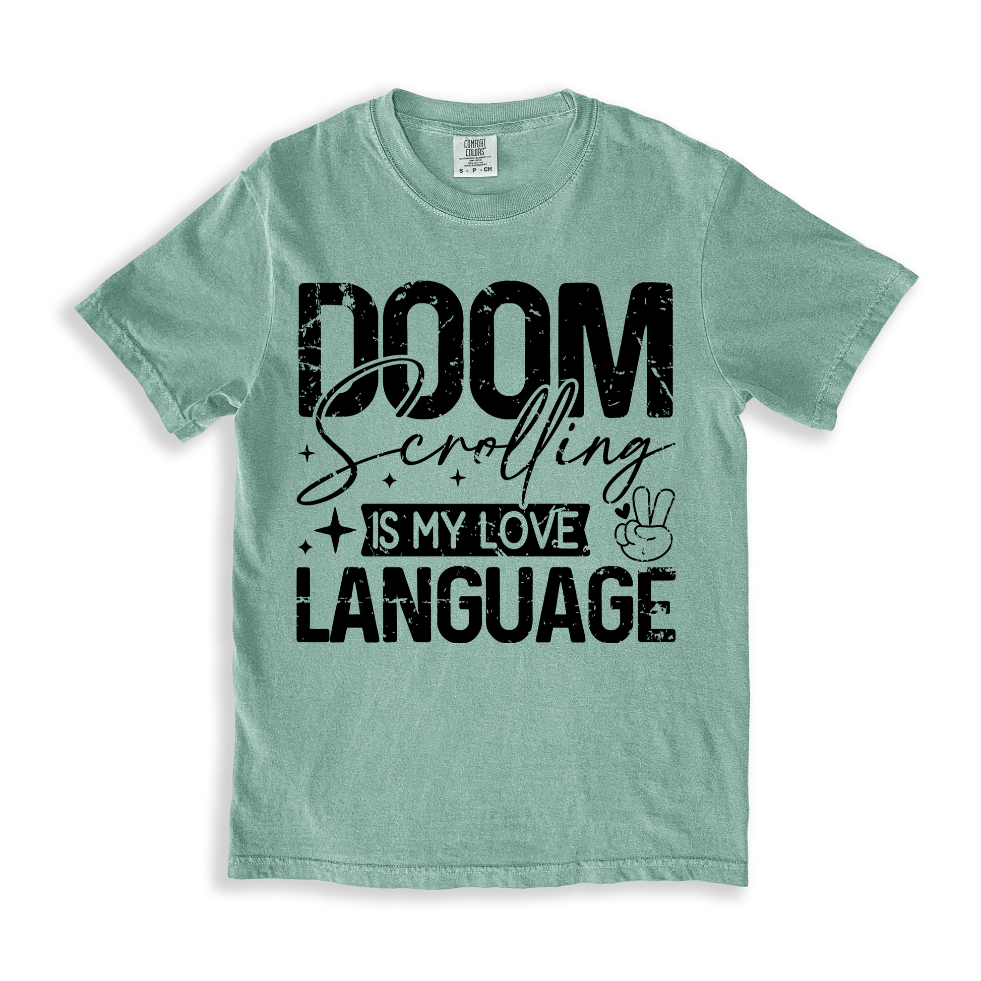 Doom Scrolling Is My Love Language T-shirt - Bay
