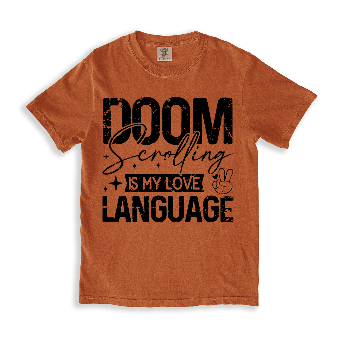 Doom Scrolling Is My Love Language T-shirt - Yam