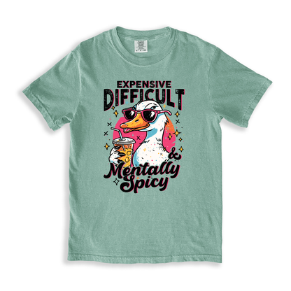 Expensive Difficult Mentally Spicy T-shirt - Bay