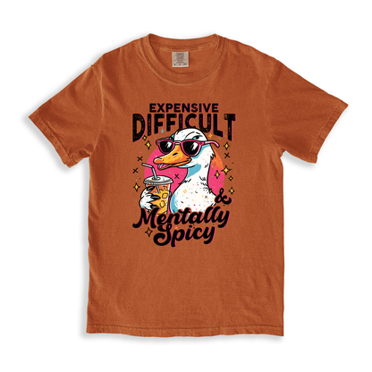 Expensive Difficult Mentally Spicy T-shirt - Yam