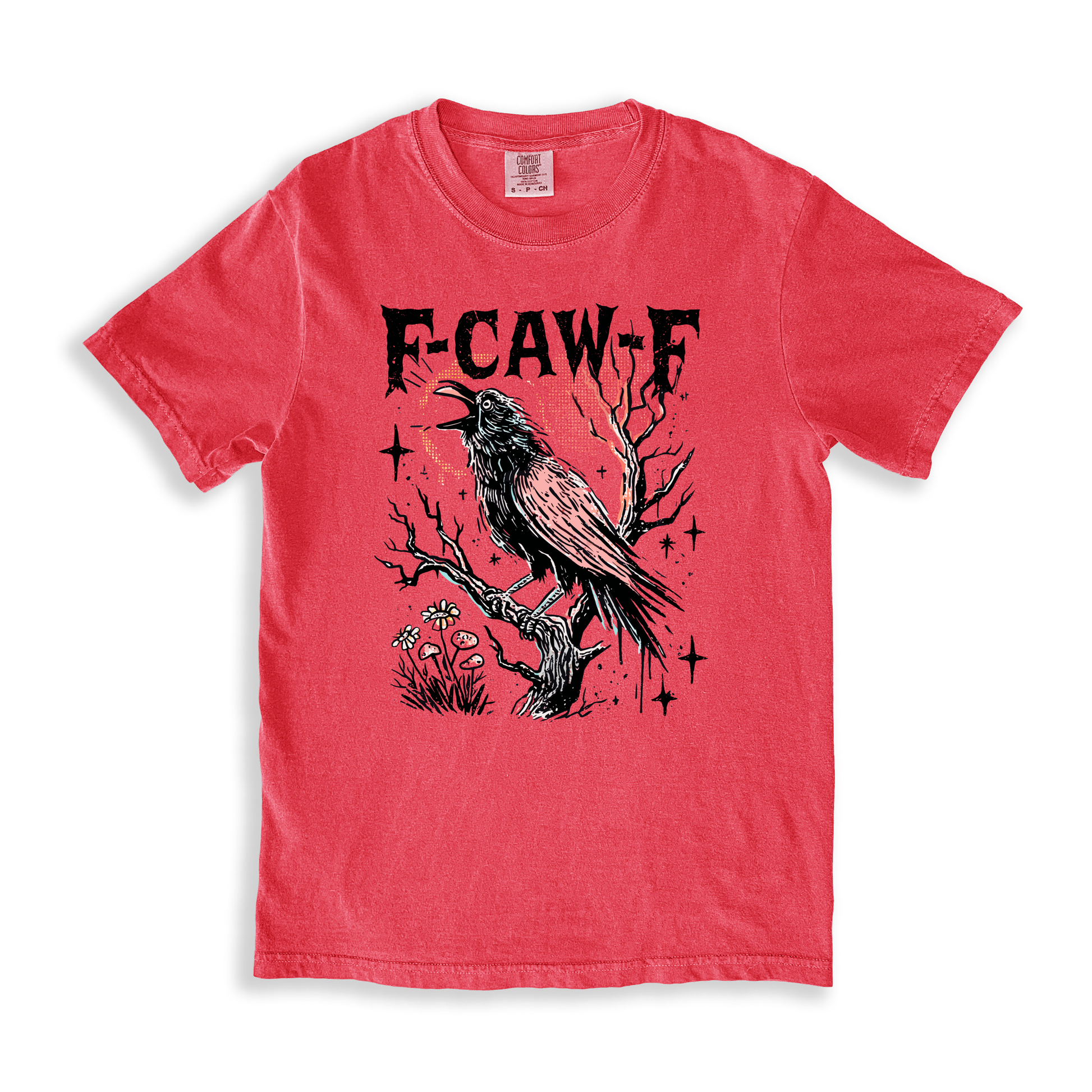 F-caw-f T-shirt - Watermelon