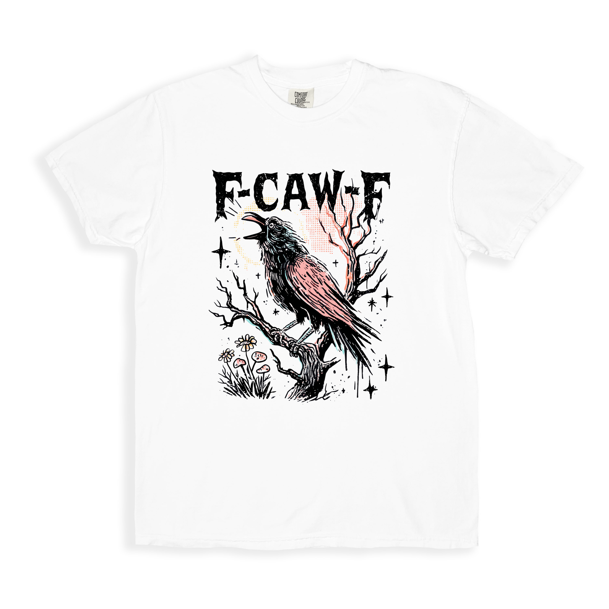 F-caw-f T-shirt - White
