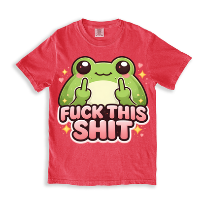 F#ck This Shit T-shirt - Watermelon