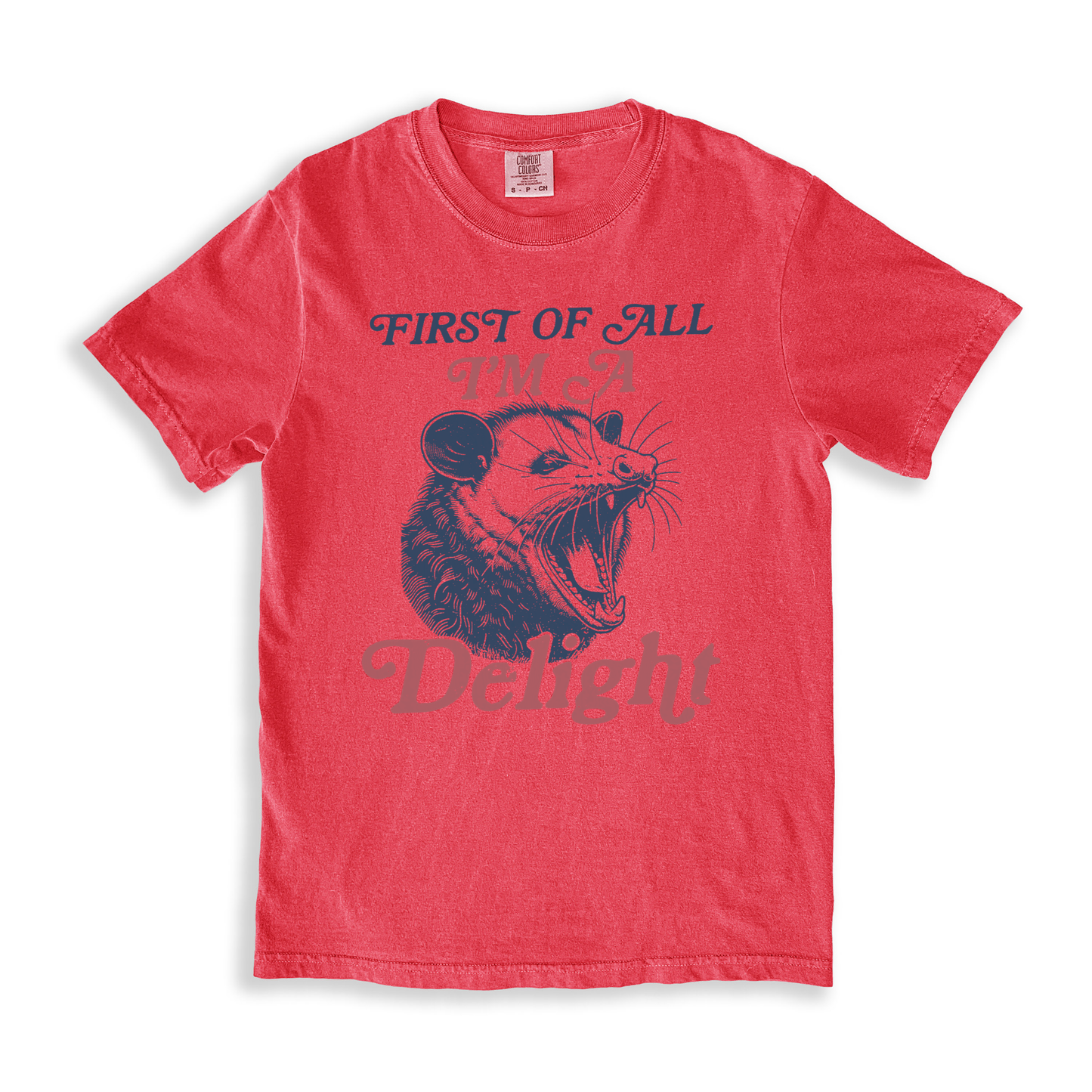 First Of All I_m A Delight 7 T-shirt - Watermelon