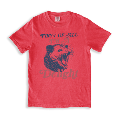 First Of All I_m A Delight 7 T-shirt - Watermelon